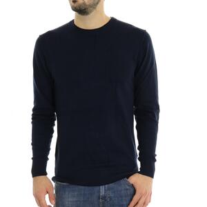 MAGLIA BASIC BLU